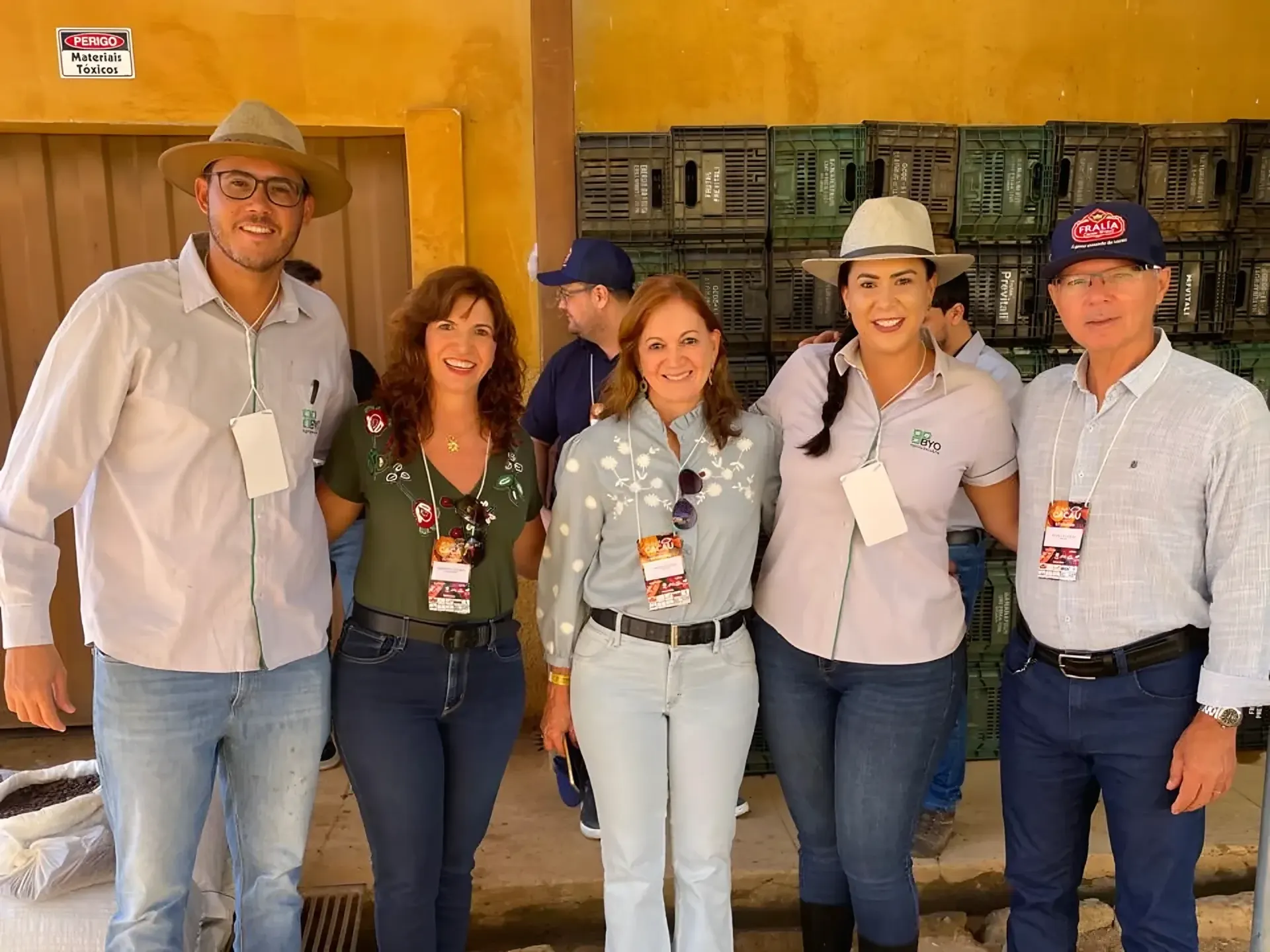 Equipe da RIMO em dia de campo